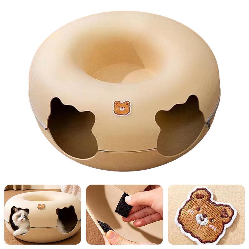 Donut Cat Tunnel - cama para gatos