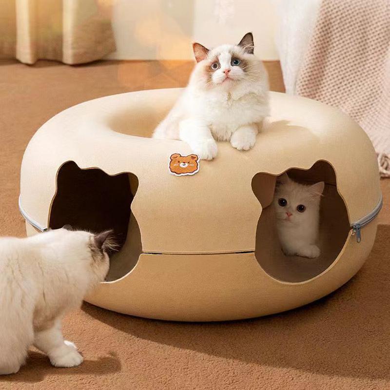 Donut Cat Tunnel - cama para gatos